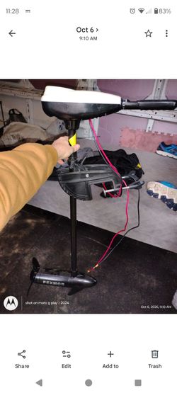 Pexmor 46lb thrust electric trolling motor