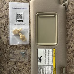 LH Sun Visor for 2005-2015 Toyota Tacoma 