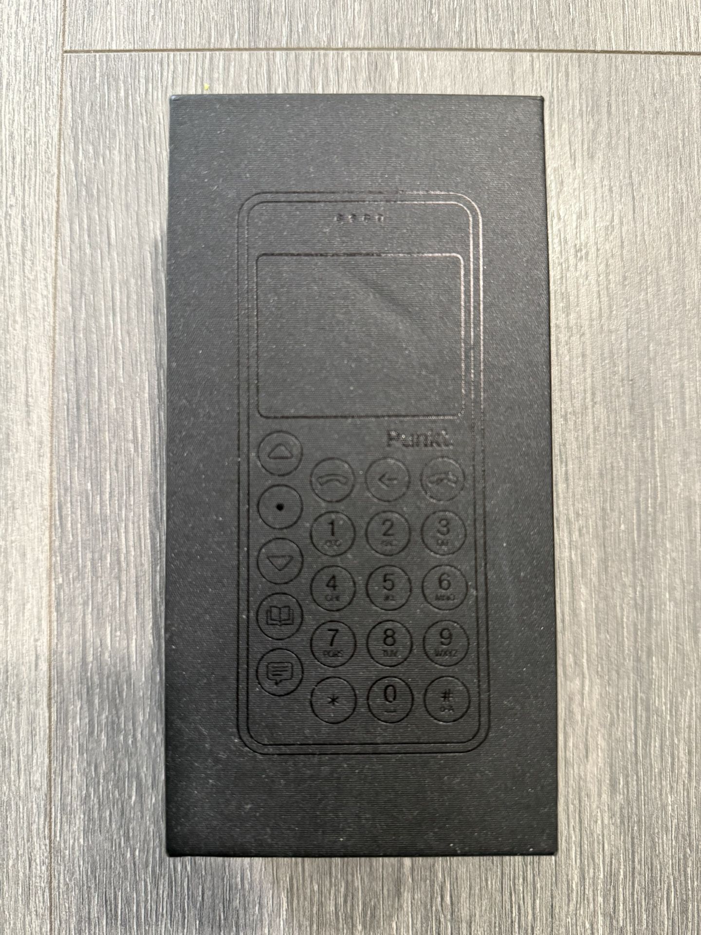 Punkt. MP02 4G LTE Minimalist Mobile Phone - Unlocked Cell Phone - Black (Used)
