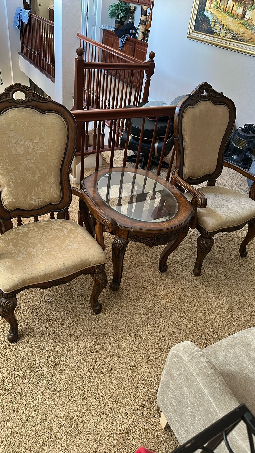 Chairs And Coffee Table