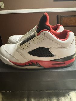 Jordan 2016 Retro 5 Fire Red Low