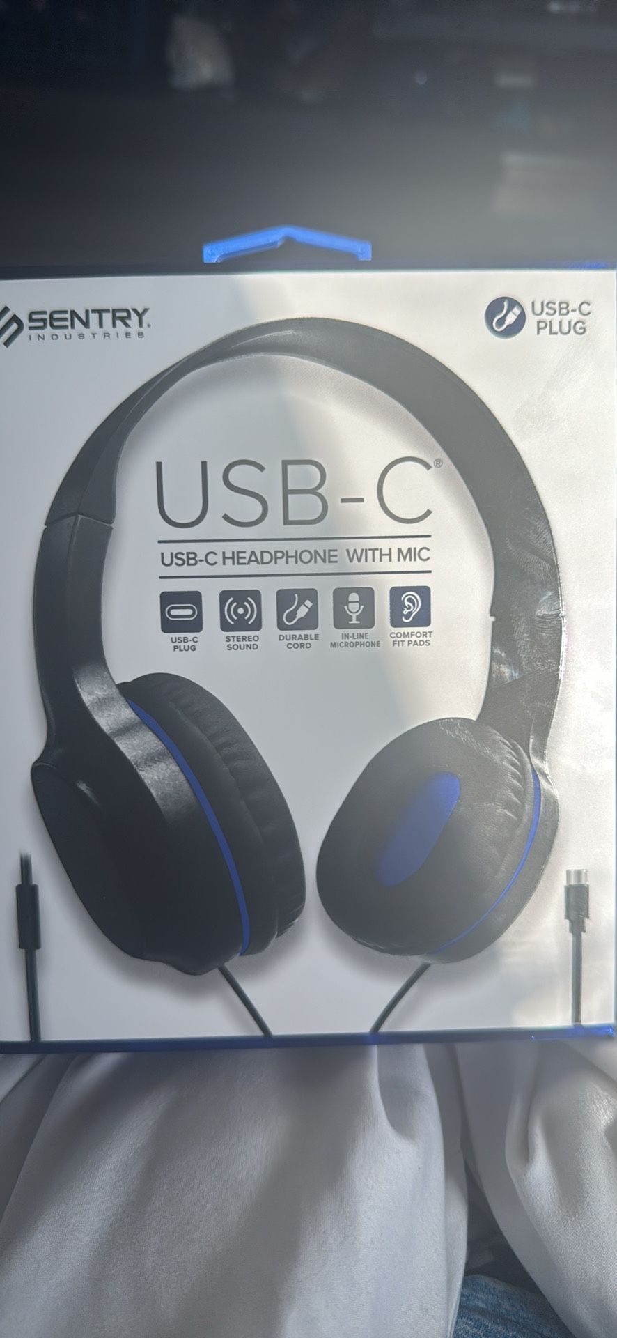 USB C Headphone With Mic