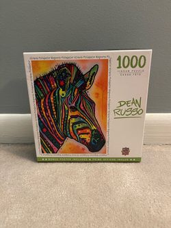 NEW Dean Russo Stripes McCalister 1000 Piece Jigsaw Puzzle