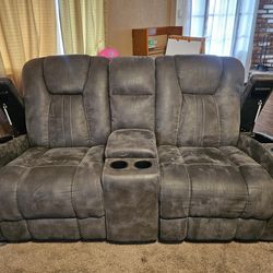 Double Rocking/Reclining Sofa