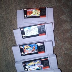 Super Nintendo Games 