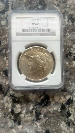 1926-S Peace Dollar NGC MS 65 - Brilliant & Vintage