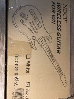 New  Nintendo Wii Guitar