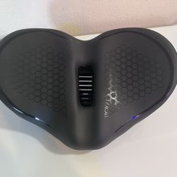 Aipas Ebike Large Seat, Wide Soft Saddle with Dual Shock-Absorbing Suspension