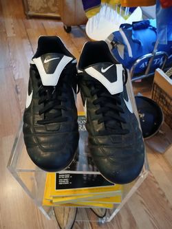 Nike Tiempo Natural Ii 2008 Soccer Cleats Men's Size 11.5 Black