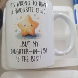 My Daughter-In-Law is the best.  Funny 11oz Ceramic White Mug Gift