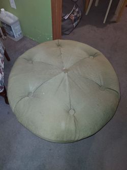 Green Circular Couch