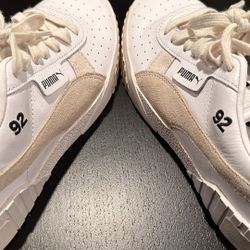 PUMA Cali Sneakers – White – Women’s Size 8 – Like New