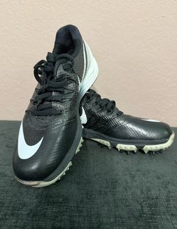 NIKE LUNAR CONTROL 4 WOMEN'S GOLF SHOE 819034-001 Black White