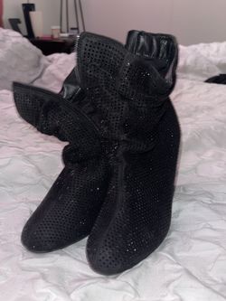 Black Heeled Boots