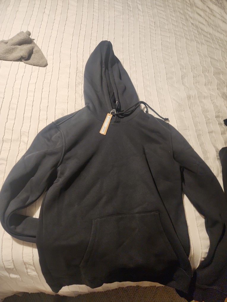 New Skims Black Hoodie Sweater