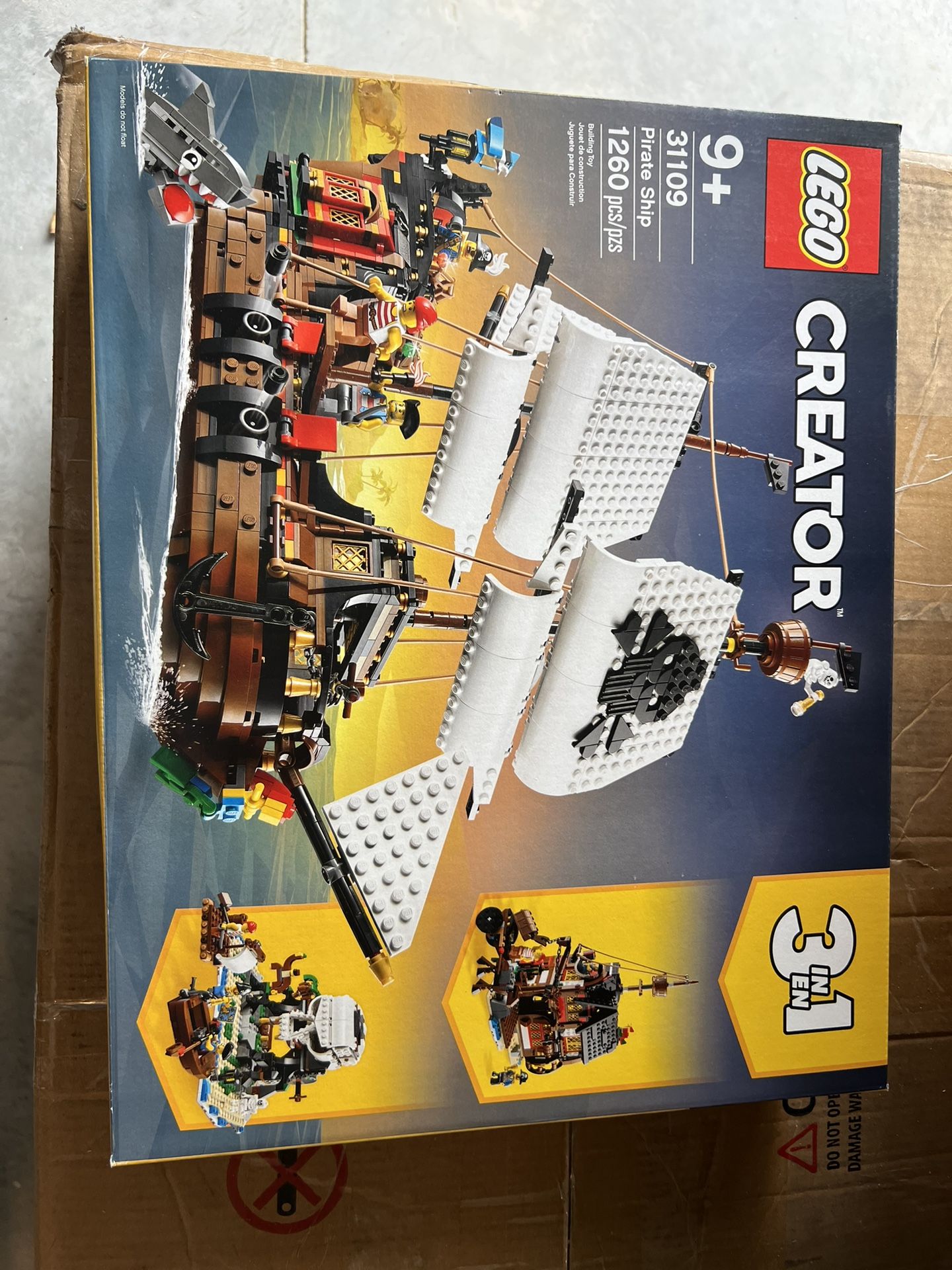 Lego 3-1 Created Pirate Ship 
