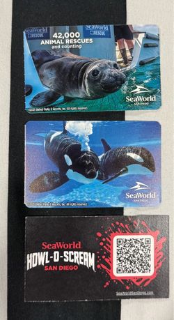 2 Tickets to Sea World Howl-O-Scream