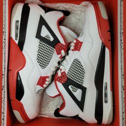 Jordan 4 Fire Red 