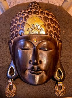 Balinesian Buddha Wooden Sculpture