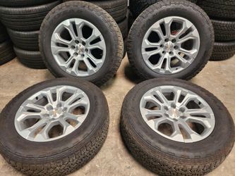 2026 CHEVY SILVERADO TAHOE SUBARUBAN 20" WHEELS RIMS TIRES GMC SIERRA YUKON DENALI RAM
