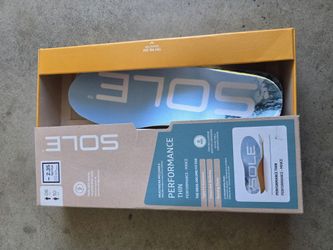 New Sole Shoe Inserts Womens 9.5 Mens 7.5 Trimmable 