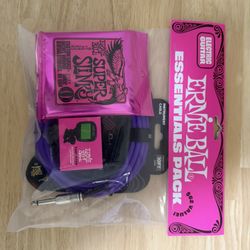 Ernie Ball Electric Essentials Pack (New)