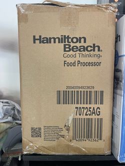 Hamilton beach food processor new