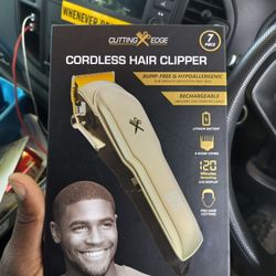 Brand New Never Opened Cordless Clippers They Sell New For 40