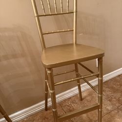 HIGH BAR ISLAND CHAIRS SET OF 4.  