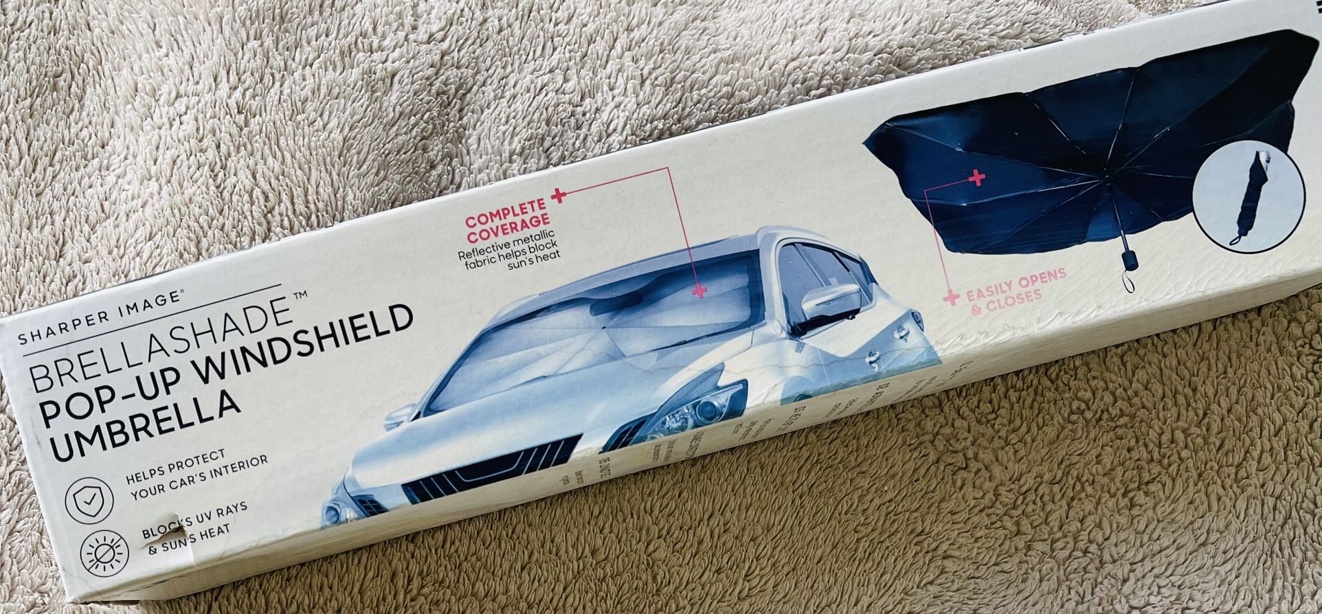 POP-UP WINDSHIELD UMBRELLA