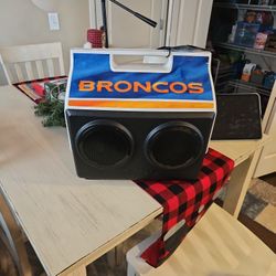Igloo Broncos Bluetooth Speaker NEVER USED