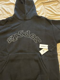 black spider hoodie 