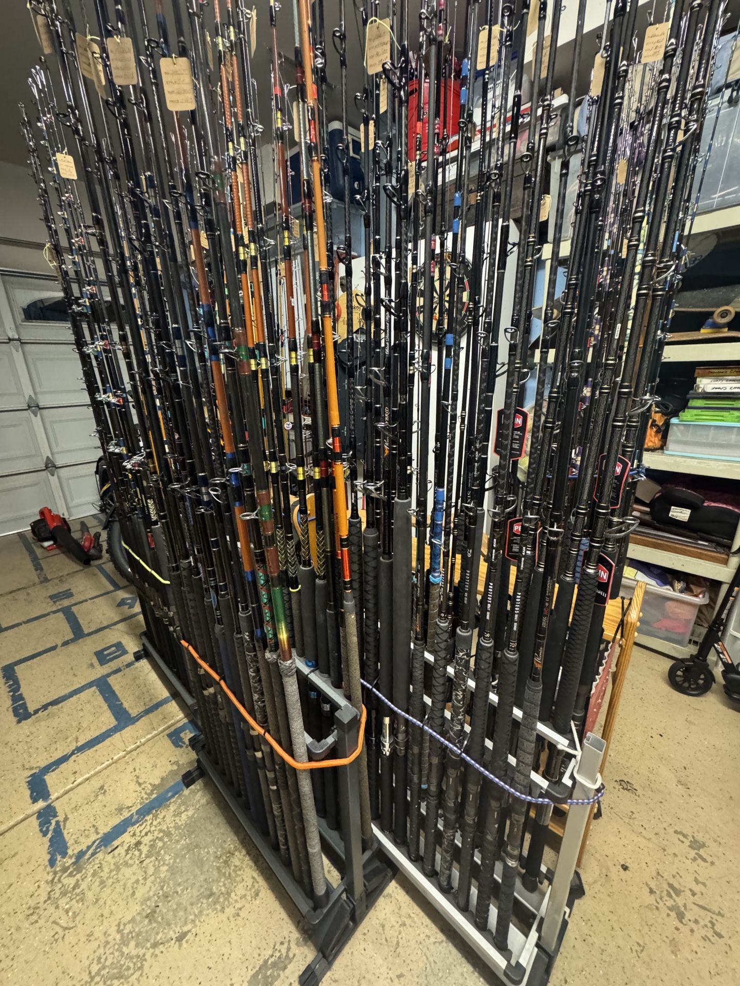 Fishing Rod And A Few More Fishing Items For Sale.