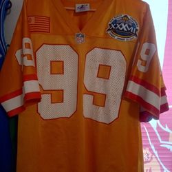 Warren Sapp Superbowl 37 Custom Jersey