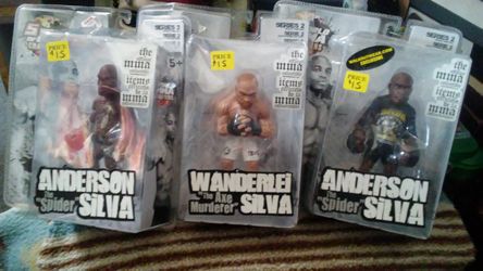 Mma fighters $15 each