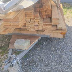 Traler with Cedar decking