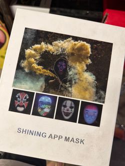 Let mask face transforming light up