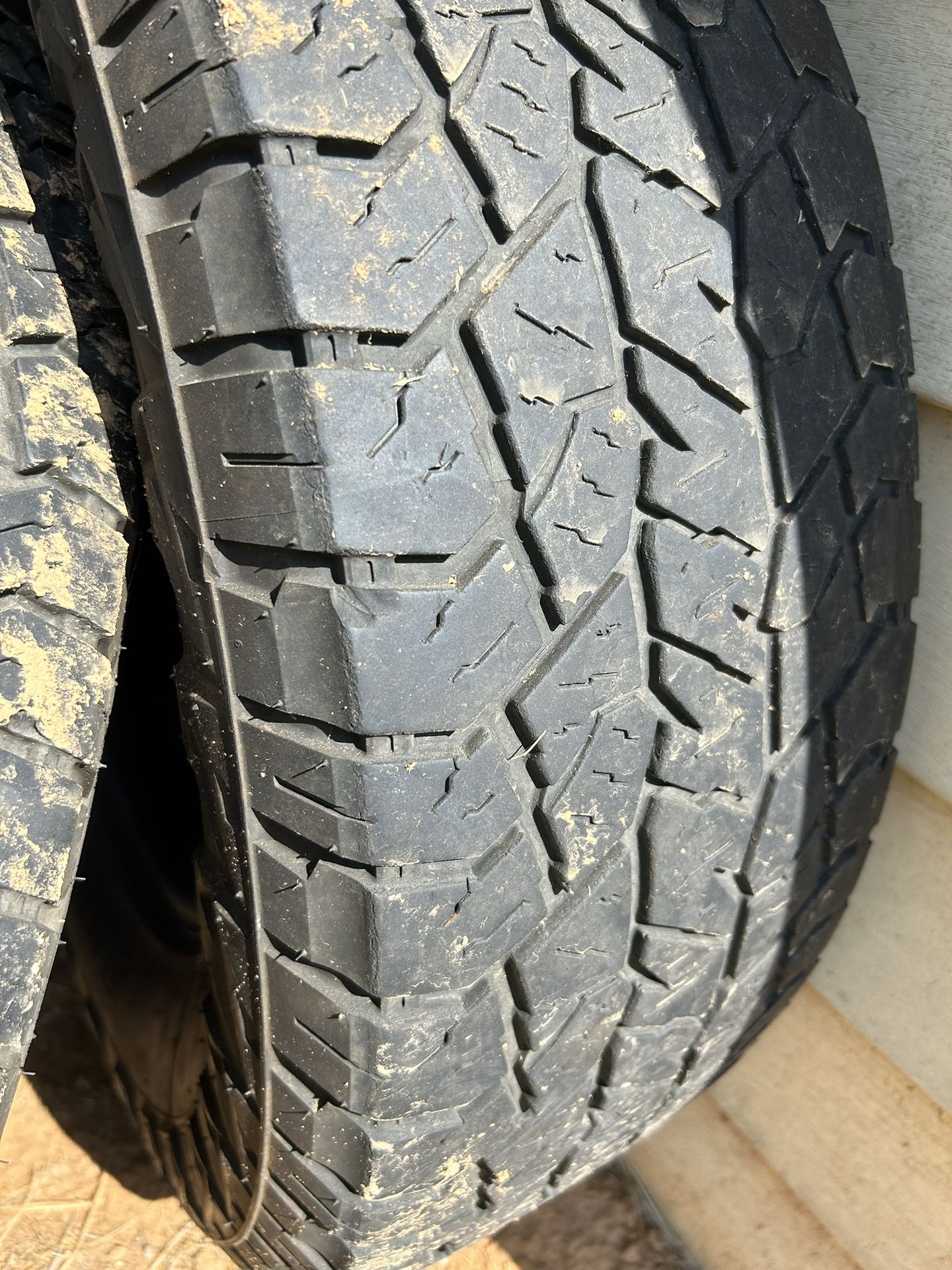 Two LT245/75R16 Tires