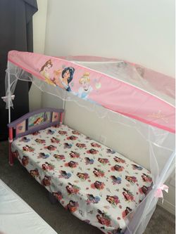 Disney Princess Toddler Canopy Bed