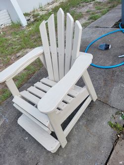 Resin Handmade Adirondack chairs