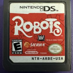 Robots Video Game For Nintendo Ds