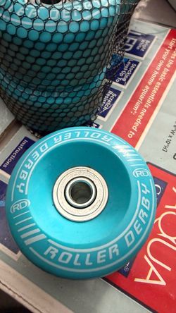 Roller derby wheels (8 of them)