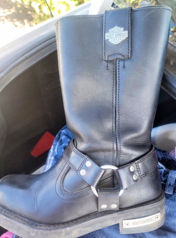 Harley Davidson Women's Boots Size 9