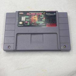 SUPER NINTENDO   PAC MAN.  VIDEO. JUEGO.  1991