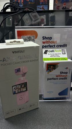 Vivitar 3-Axis Gimbal Pocket Camcorder Bundle