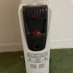 DeLonghi Oil Filled Safe Space Heater 1500 w 120v