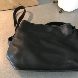 90’s Black coach bag