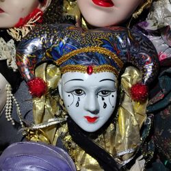 Porcelain Faces 13 In All, Will Sell Separately or all For113