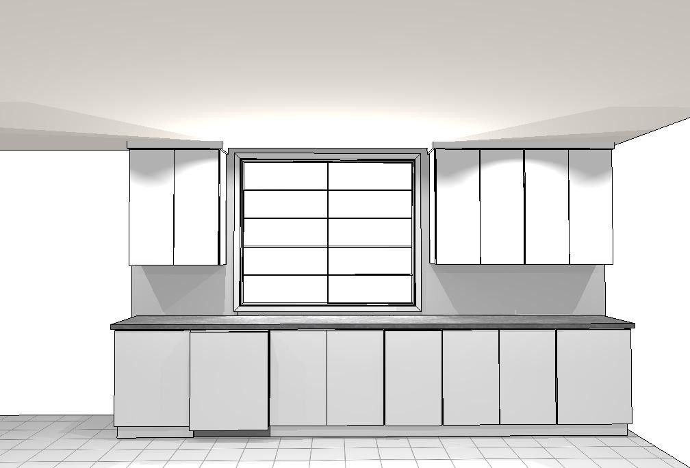 Thomasville semi custom kitchen cabinets, open box