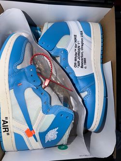 Off-White Jordan 1 Retro High OG “UNC”